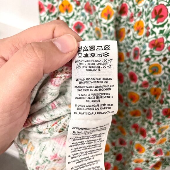 Boden Sleeveless Jersey Shift Dress in Enchanting Bloom Size 6 D0616 - Picture 4 of 6